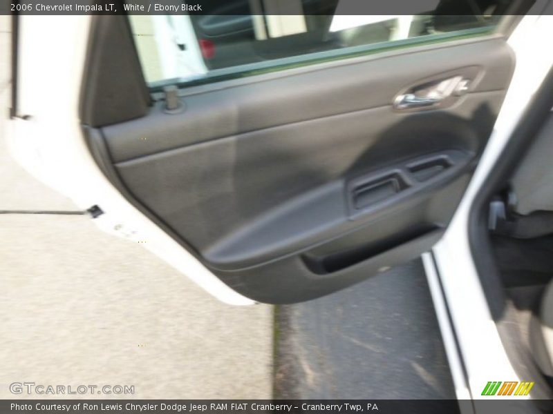 White / Ebony Black 2006 Chevrolet Impala LT