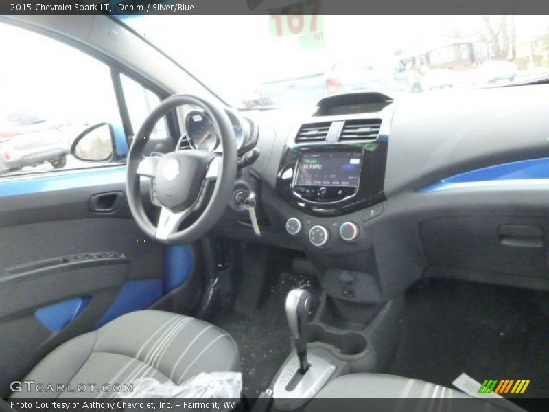 Denim / Silver/Blue 2015 Chevrolet Spark LT