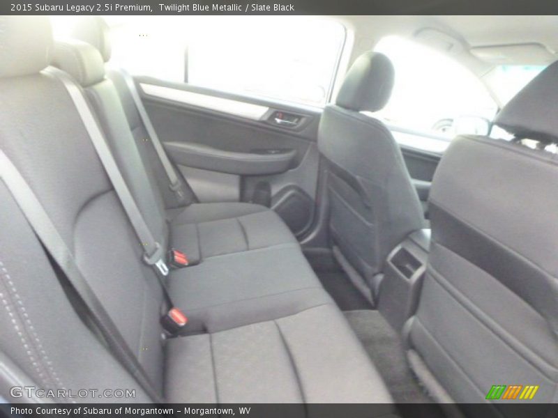 Twilight Blue Metallic / Slate Black 2015 Subaru Legacy 2.5i Premium