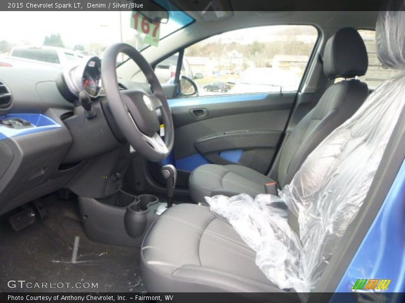 Denim / Silver/Blue 2015 Chevrolet Spark LT