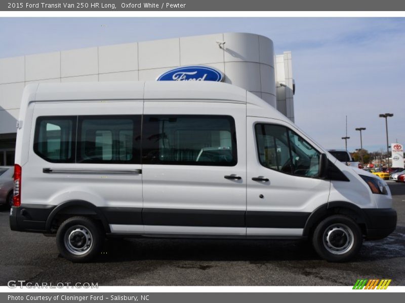  2015 Transit Van 250 HR Long Oxford White