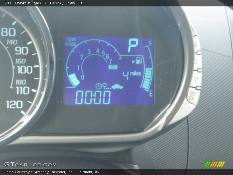 Denim / Silver/Blue 2015 Chevrolet Spark LT