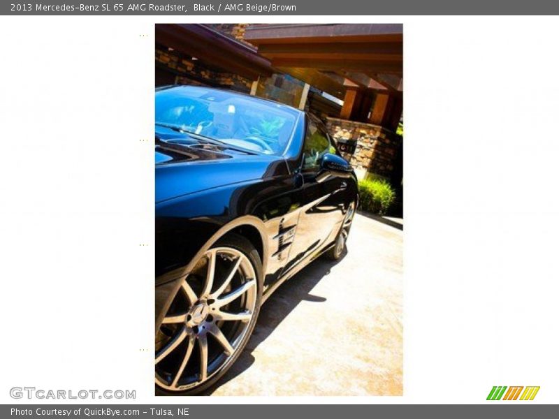 Black / AMG Beige/Brown 2013 Mercedes-Benz SL 65 AMG Roadster