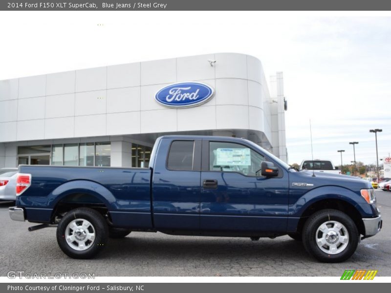  2014 F150 XLT SuperCab Blue Jeans