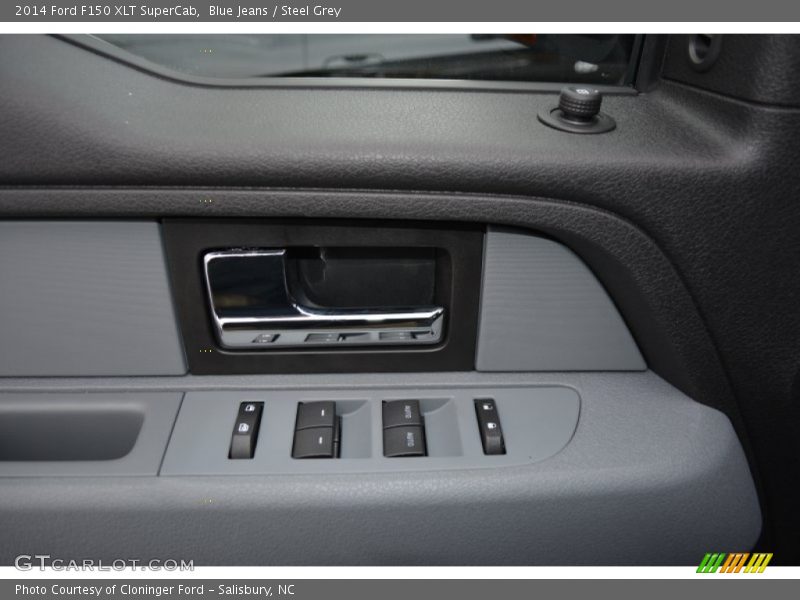 Blue Jeans / Steel Grey 2014 Ford F150 XLT SuperCab