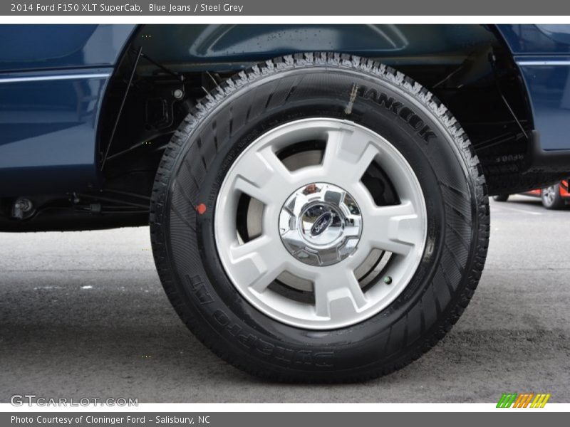 Blue Jeans / Steel Grey 2014 Ford F150 XLT SuperCab