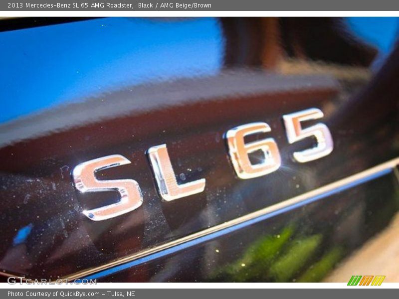 Black / AMG Beige/Brown 2013 Mercedes-Benz SL 65 AMG Roadster