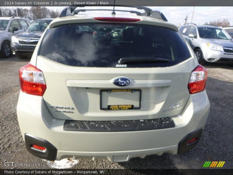 Desert Khaki / Black 2014 Subaru XV Crosstrek 2.0i Limited