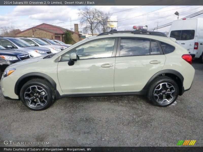 Desert Khaki / Black 2014 Subaru XV Crosstrek 2.0i Limited