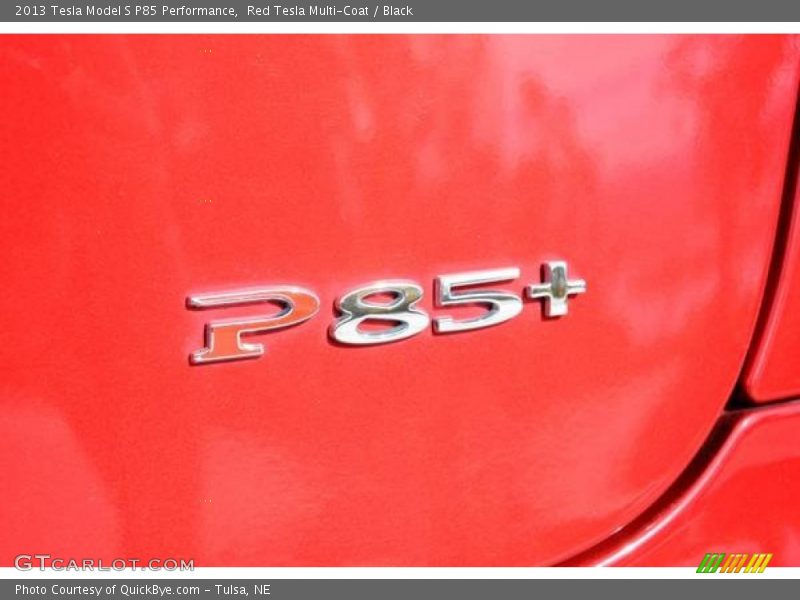 P85+ - 2013 Tesla Model S P85 Performance