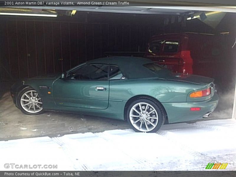 Almond Green / Cream Truffle 2001 Aston Martin DB7 Vantage Volante