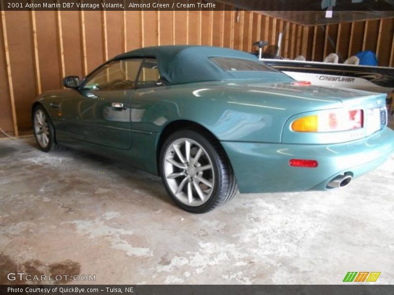 Almond Green / Cream Truffle 2001 Aston Martin DB7 Vantage Volante