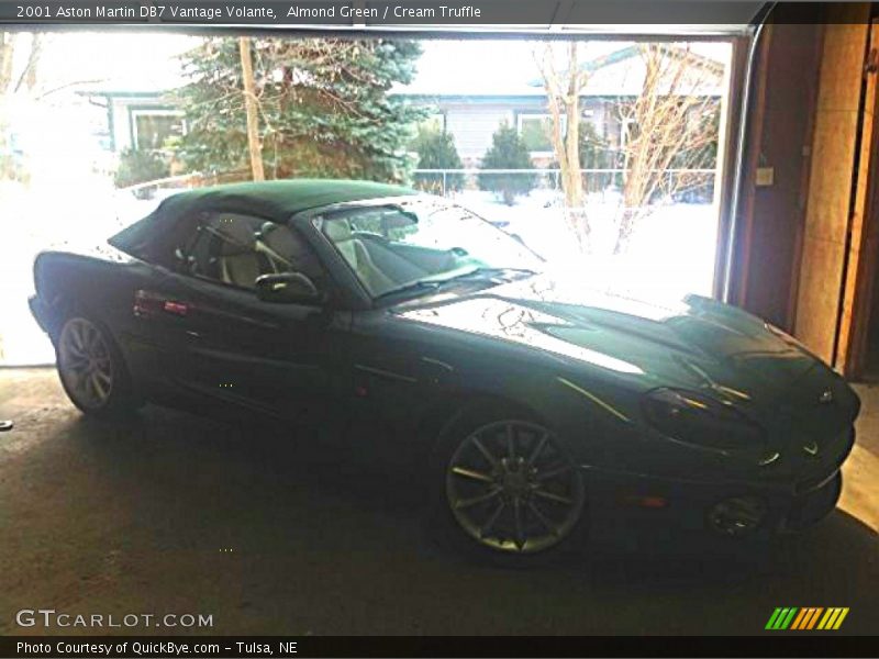 Almond Green / Cream Truffle 2001 Aston Martin DB7 Vantage Volante