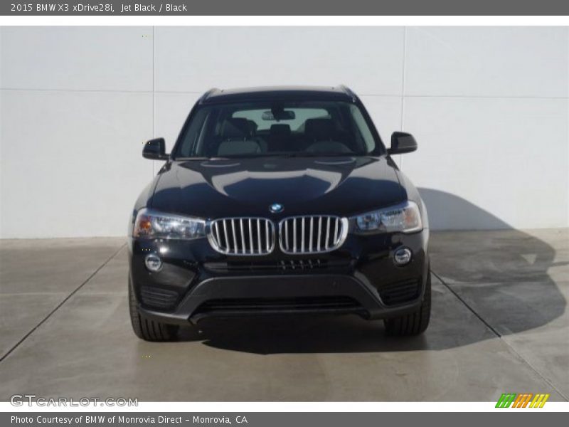 Jet Black / Black 2015 BMW X3 xDrive28i