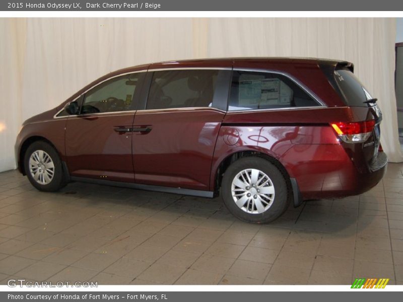  2015 Odyssey LX Dark Cherry Pearl