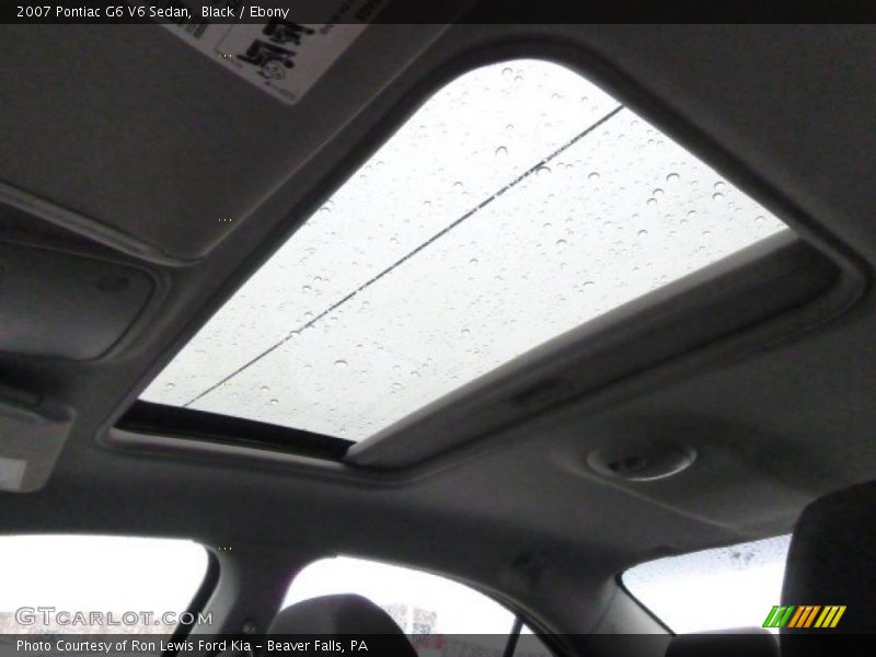 Black / Ebony 2007 Pontiac G6 V6 Sedan