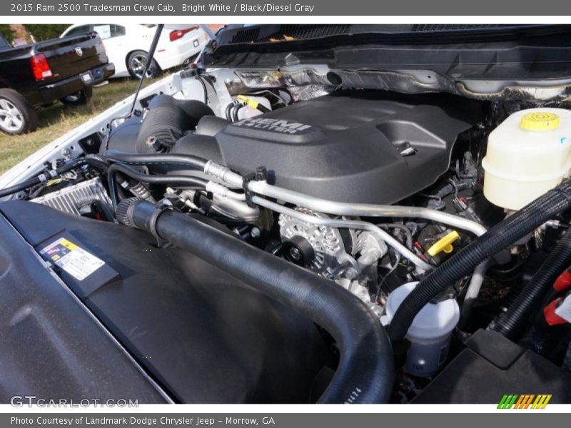 Bright White / Black/Diesel Gray 2015 Ram 2500 Tradesman Crew Cab