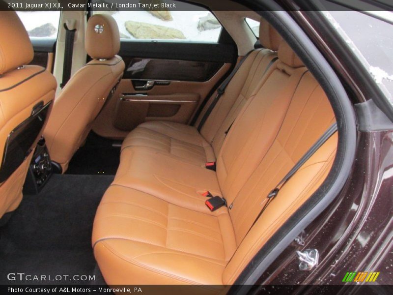 Caviar Metallic / London Tan/Jet Black 2011 Jaguar XJ XJL