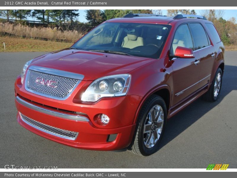 Crystal Red Tintcoat / Cashmere 2012 GMC Acadia Denali