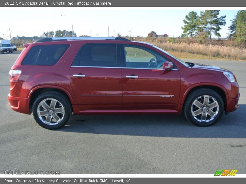 Crystal Red Tintcoat / Cashmere 2012 GMC Acadia Denali