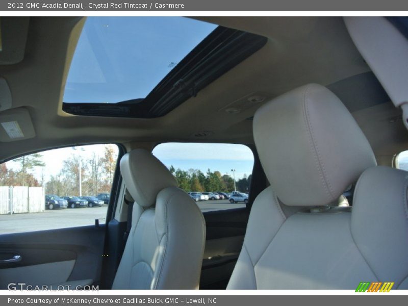Crystal Red Tintcoat / Cashmere 2012 GMC Acadia Denali