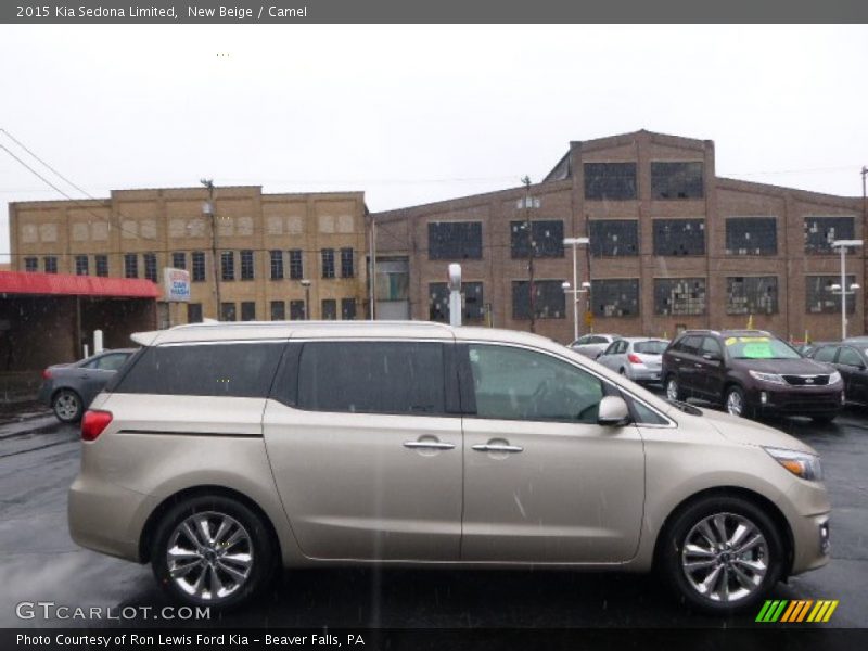 New Beige / Camel 2015 Kia Sedona Limited