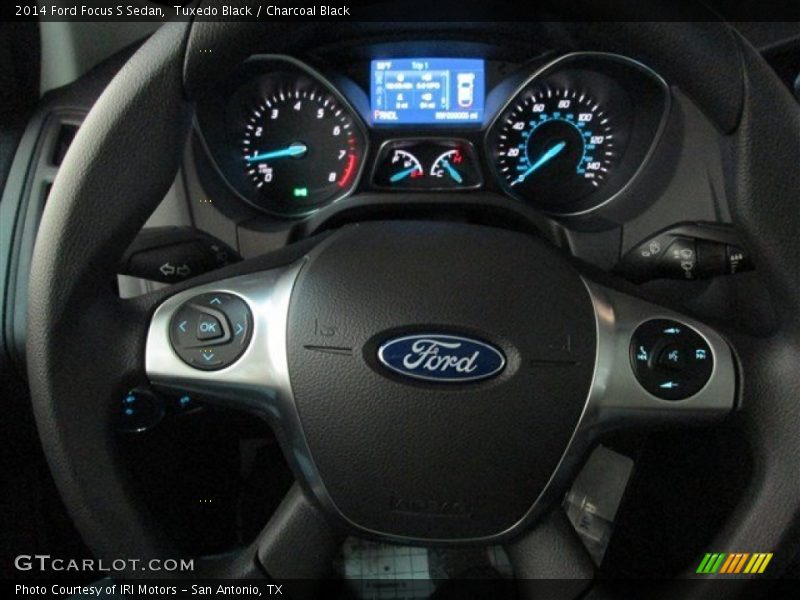 Tuxedo Black / Charcoal Black 2014 Ford Focus S Sedan
