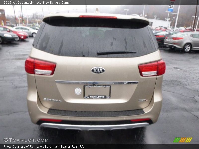 New Beige / Camel 2015 Kia Sedona Limited