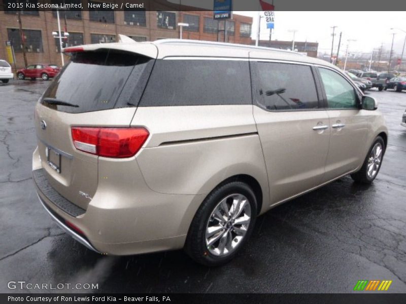 New Beige / Camel 2015 Kia Sedona Limited