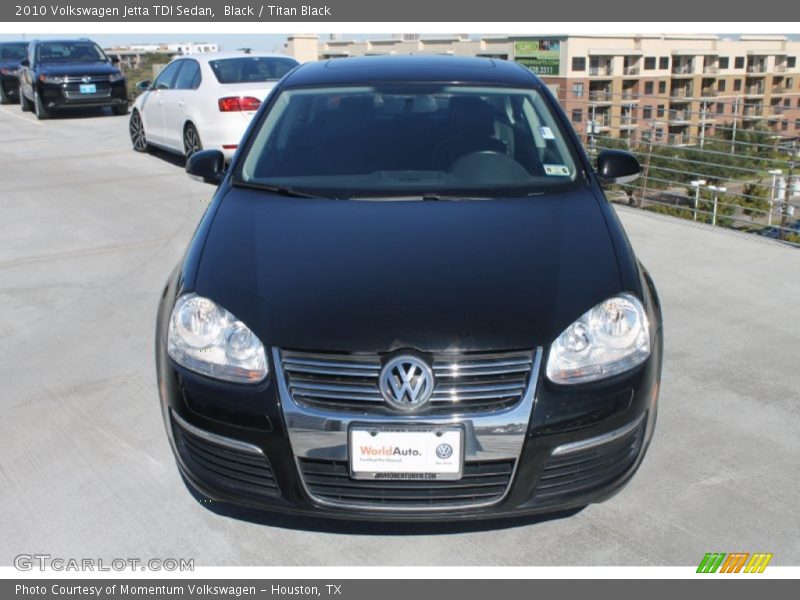 Black / Titan Black 2010 Volkswagen Jetta TDI Sedan