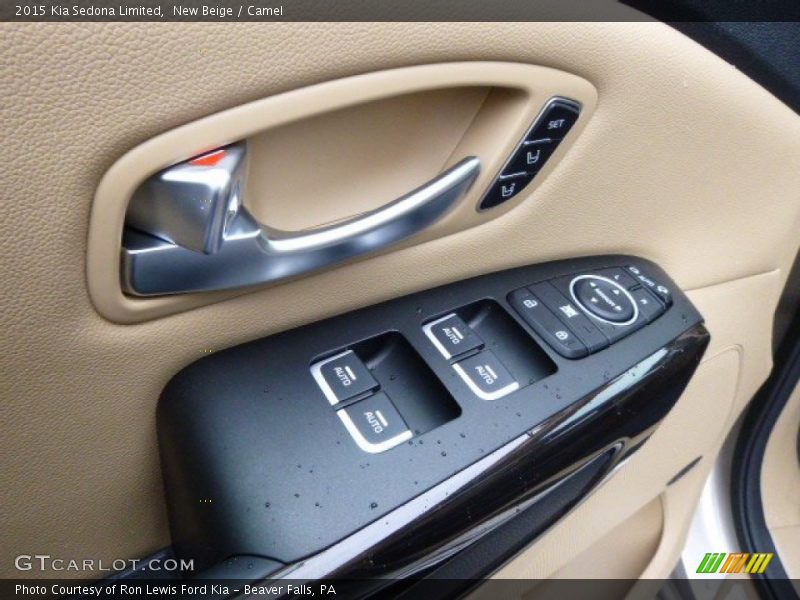 Controls of 2015 Sedona Limited