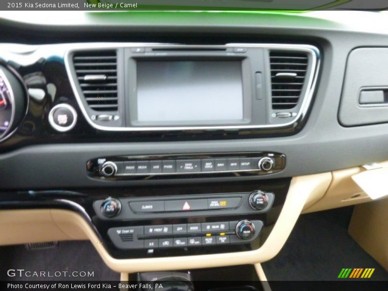 Controls of 2015 Sedona Limited