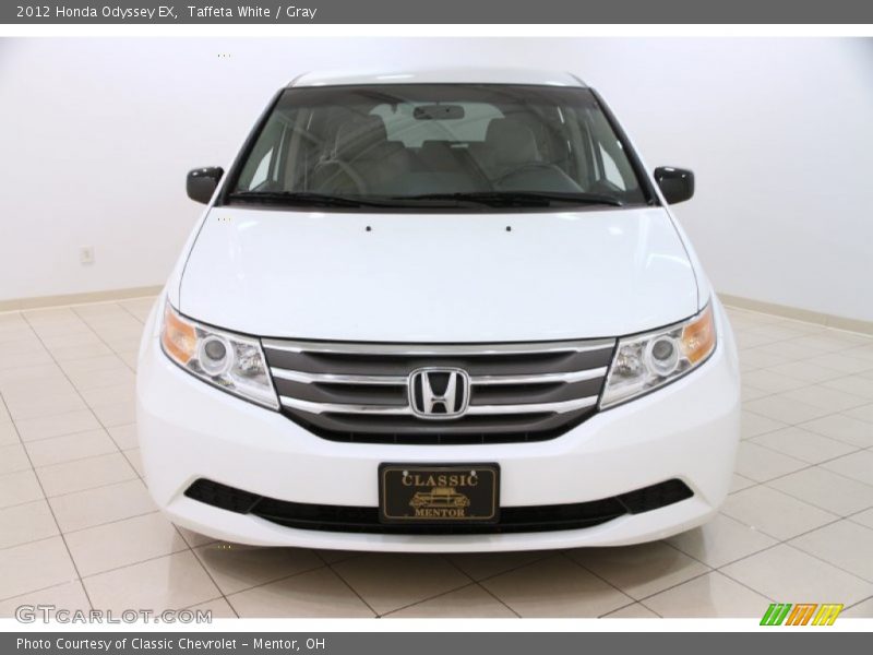 Taffeta White / Gray 2012 Honda Odyssey EX