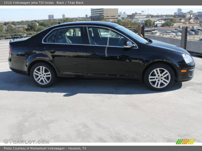 Black / Titan Black 2010 Volkswagen Jetta TDI Sedan