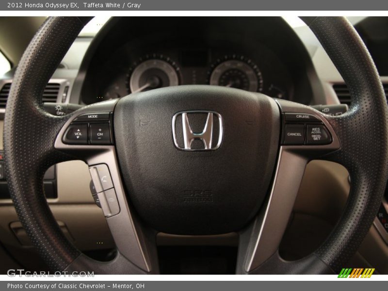  2012 Odyssey EX Steering Wheel