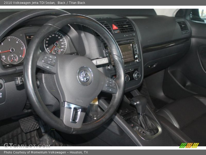 Black / Titan Black 2010 Volkswagen Jetta TDI Sedan