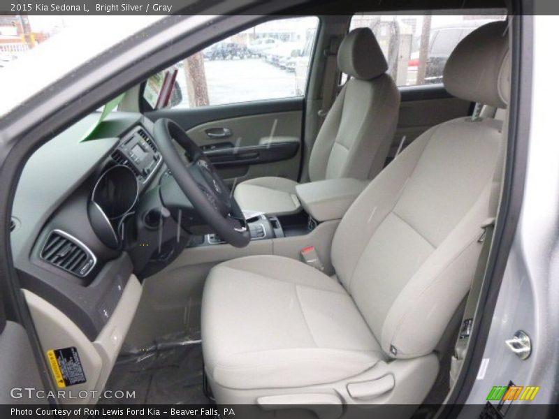 Front Seat of 2015 Sedona L