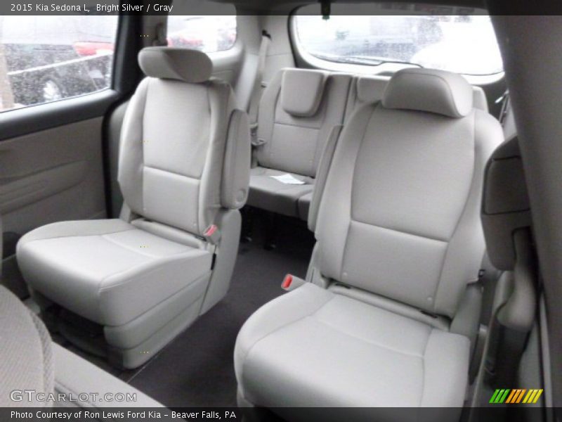 Rear Seat of 2015 Sedona L