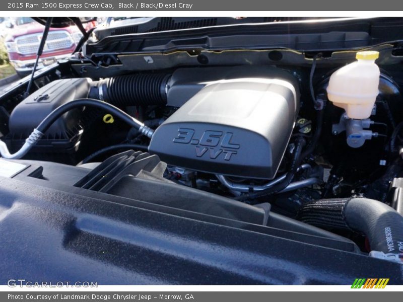 Black / Black/Diesel Gray 2015 Ram 1500 Express Crew Cab