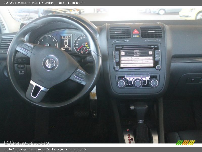 Black / Titan Black 2010 Volkswagen Jetta TDI Sedan