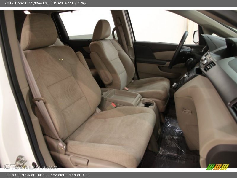 Taffeta White / Gray 2012 Honda Odyssey EX