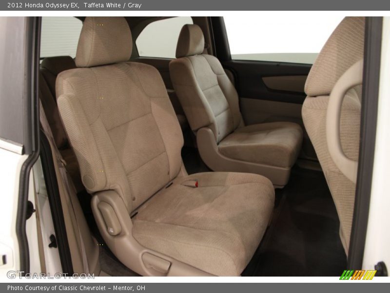 Taffeta White / Gray 2012 Honda Odyssey EX