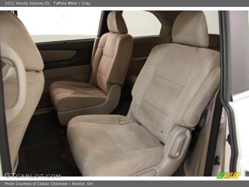 Taffeta White / Gray 2012 Honda Odyssey EX