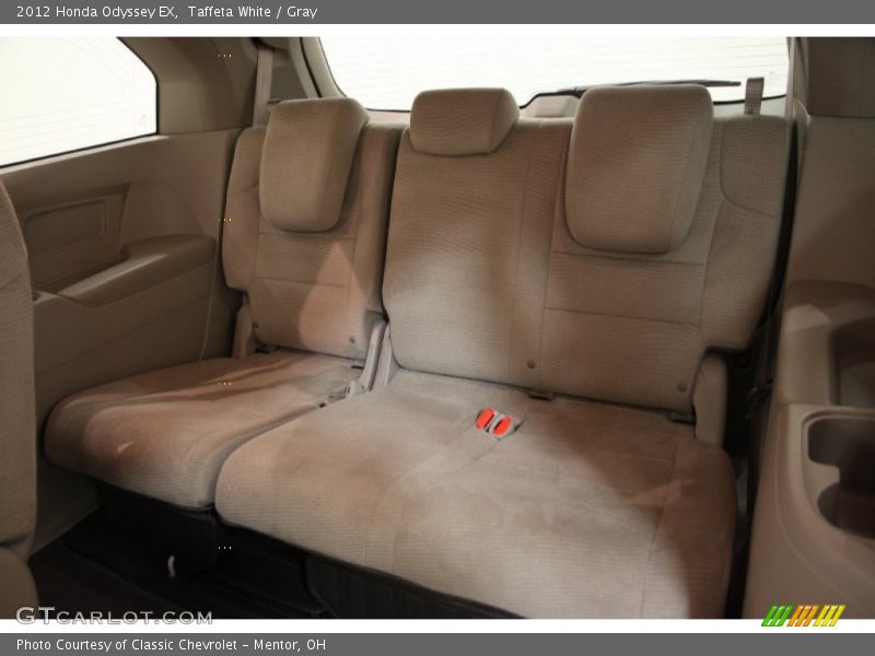 Taffeta White / Gray 2012 Honda Odyssey EX