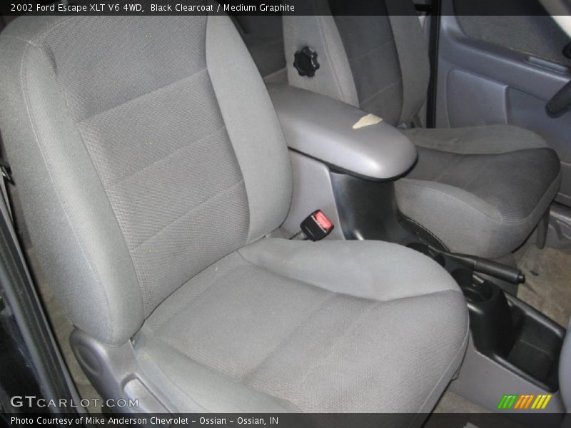 Black Clearcoat / Medium Graphite 2002 Ford Escape XLT V6 4WD