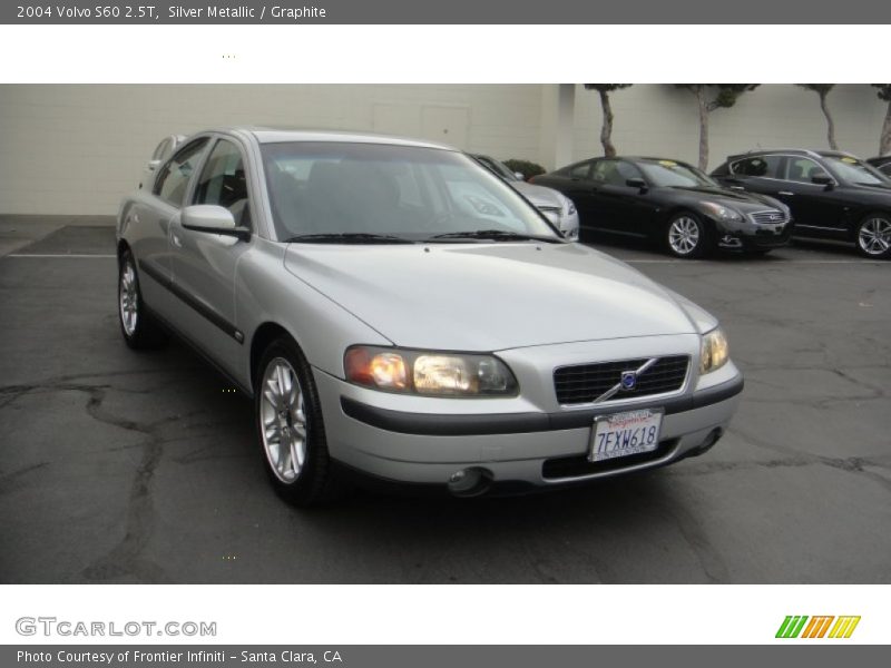 Silver Metallic / Graphite 2004 Volvo S60 2.5T