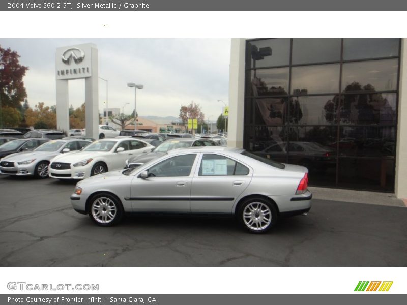 Silver Metallic / Graphite 2004 Volvo S60 2.5T