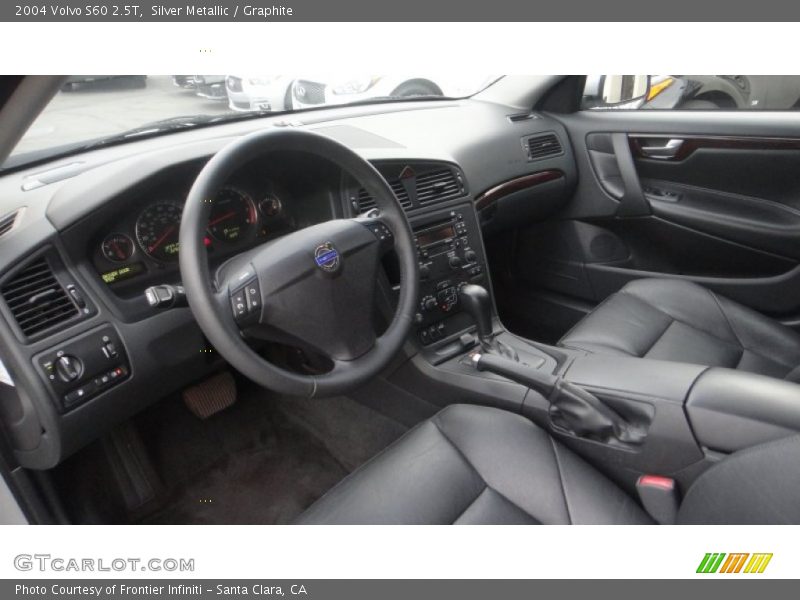  2004 S60 2.5T Graphite Interior