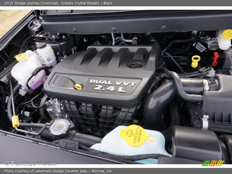 Granite Crystal Metallic / Black 2015 Dodge Journey Crossroad