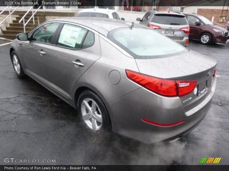 Titanium Metallic / Gray 2015 Kia Optima LX